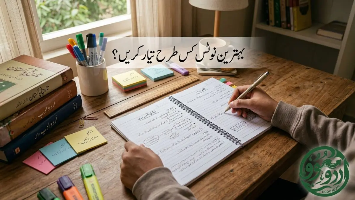 بہترین نوٹس کس طرح تیار کریں؟